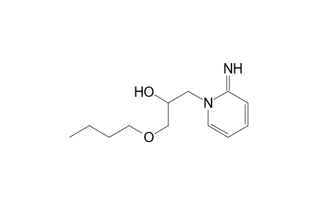 1-(2-azanylidenepyridin-1-yl)-3-butoxy-propan-2-ol