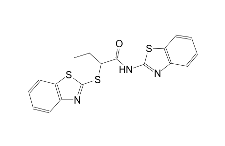 N-(1,3-benzothiazol-2-yl)-2-(1,3-benzothiazol-2-ylsulfanyl)butanamide