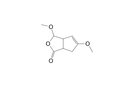 3-Oxabicyclo[3.3.0]oct-6-en-2-one, 4,7-bis(methoxy)-