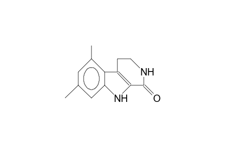5,7-Dimethyl-2,3,4,9-tetrahydro-$b-carbolin-1-one