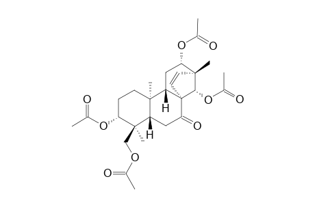 ENT-3-BETA,12-BETA,14-BETA,18-TETRAACETOXY-BEYER-15-EN-7-ONE