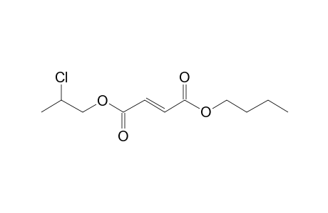 Fumaric acid, butyl 2-chloropropyl ester