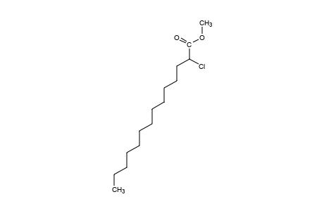 2-chlorotetradecanoic acid, methyl ester