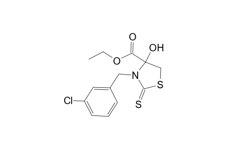 3-(3-chlorobenzyl)-4-hydroxy-2-thioxo-thiazolidine-4-carboxylic acid ethyl ester