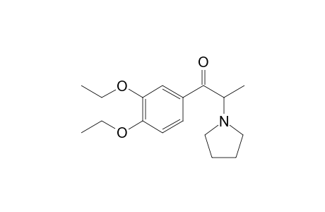 1-(3,4-diethoxyphenyl)-2-(pyrrolidin-1-yl)propan-1-one