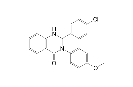 2-(4-chlorophenyl)-3-(4-methoxyphenyl)-2,3-dihydro-4(1H)-quinazolinone