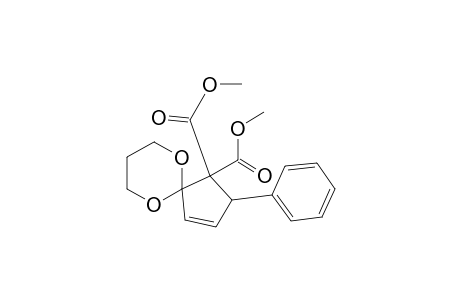 4,4-Bis(methoxycarbonyl)-5-phenyl-1-cyclopenten-3-one propane-1,3-diyl ketal