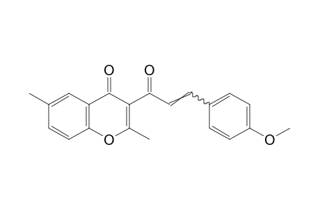 2,6-dimethyl-3-(p-methoxycinnamoyl)chromone