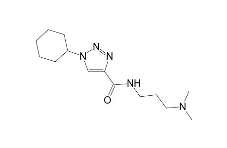 1-Cyclohexyl-1H-(1,2,3)-triazole-N-[3'-(dimethylamino)propyl]-4-carboxamide