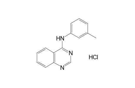 4-(m-toluidino)quinazoline, monohydrochloride