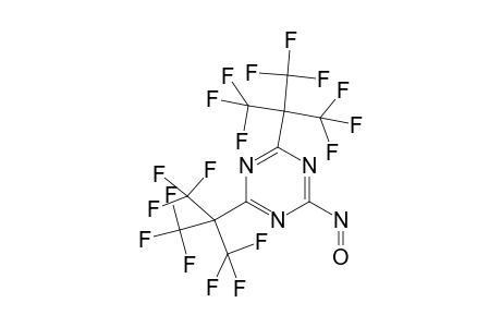 2-Nitroso-4,6-bis[2,2,2-trifluoro-1,1-bis(trifluoromethyl)ethyl]-1,3,5-triazine