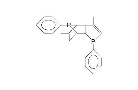 1,anti-8-Diphenyl-3,5-dimethyl-3a,4,7,7a-tetrahydro-4,7-phosphindindene-1H-phosphindole