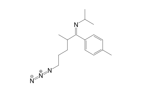 N-[5-AZIDO-2-METHYL-2-(4-METHYLPHENYL)-1-BUTYLIDENE]-ISOPROPYLAMINE