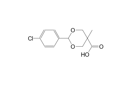 1,3-dioxane-5-carboxylic acid, 2-(4-chlorophenyl)-5-methyl-