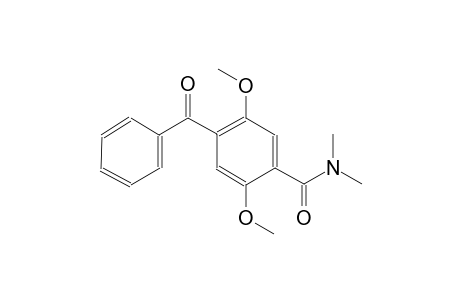 benzamide, 4-benzoyl-2,5-dimethoxy-N,N-dimethyl-