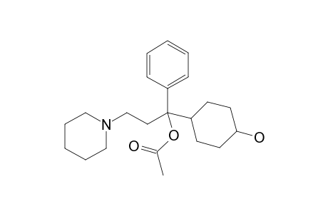 1-Acetoxy-1-phenyl-1-(4-hydroxycyclohexyl)-3-piperidinylpropane