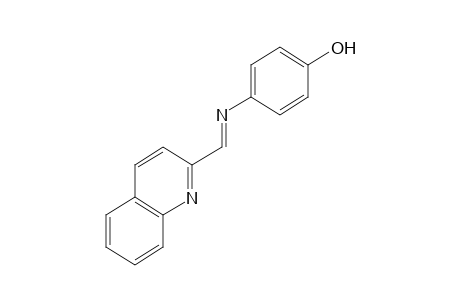 p-[(2-Quinolylmethylene)amino]phenol