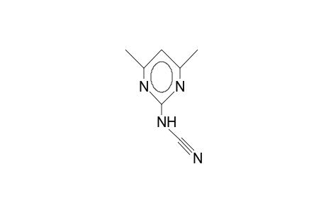 4,6-dimethyl-2-pyrimidinecarbamonitrile