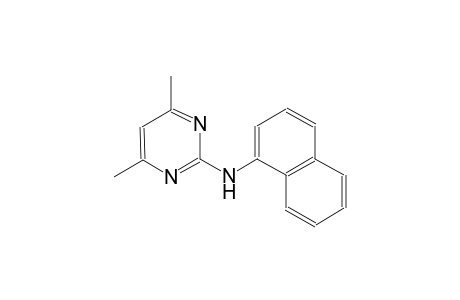 2-pyrimidinamine, 4,6-dimethyl-N-(1-naphthalenyl)-