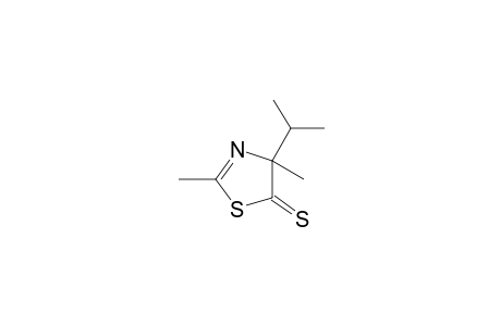 2,4-Dimethyl-4-propan-2-yl-1,3-thiazole-5-thione