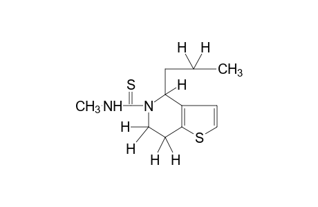 N-methyl-4-propyl-4,5,6,7-tetrahydrothiothieno[3,2-c]pyridine-8-carboxamide