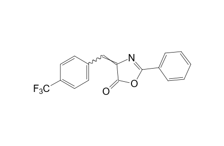 2-phenyl-4-[p-(trifluoromethyl)benzylidene]-2-oxazolin-5-one