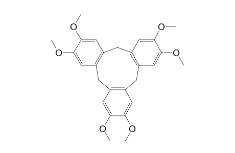 10,15-Dihydro-2,3,7,8,12,13-hexamethoxy-5H-tribenzo-[a,d,g]-cyclononene