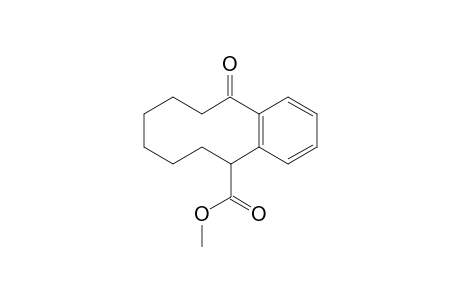 Methyl 12-oxo-5,6,7,8,9,10,11,12-octahydrobenzocyclodecene-5-carboxylate