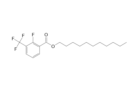 2-Fluoro-3-trifluoromethylbenzoic acid, undecyl ester