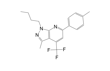 1-butyl-3-methyl-6-(4-methylphenyl)-4-(trifluoromethyl)-1H-pyrazolo[3,4-b]pyridine