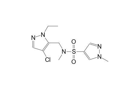 1H-pyrazole-4-sulfonamide, N-[(4-chloro-1-ethyl-1H-pyrazol-5-yl)methyl]-N,1-dimethyl-