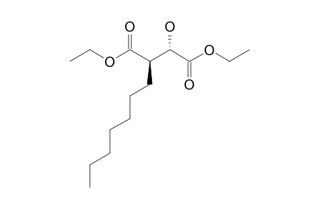 (ANTI)-ETHYL-(2S)-HYDROXY-(3R)-ETHOXYCARBONYLDECANOATE