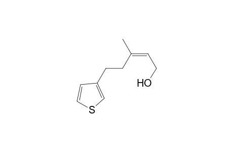 (Z)-3-methyl-5-(thiophen-3-yl)pent-2-en-1-ol