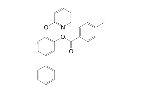 4-(Pyridin-2-yloxy)-[1,1'-biphenyl]-3-yl 4-methylbenzoate