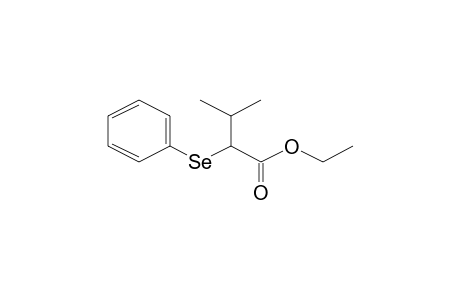 3-Methyl-2-(phenylselenyl)butyric acid, ethyl ester