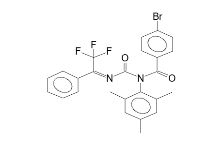 N-(ALPHA-TRIFLUOROMETHYLBENZYLIDENE)-N'-(4-BROMOBENZOYL)-N'-(2,4,6-TRIMETHYLPHENYL)UREA