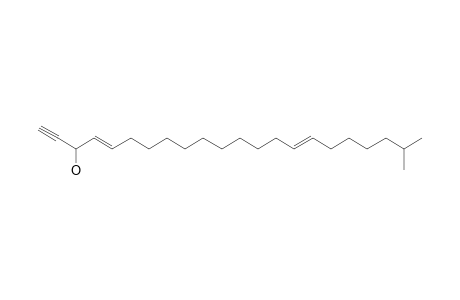 (4E,15E)-21-methyl-3-docosa-4,15-dien-1-ynol