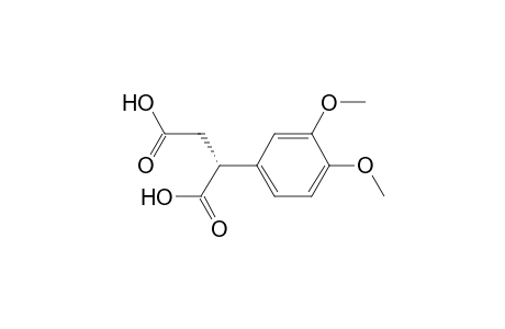 Butanedioic acid, (3,4-dimethoxyphenyl)-, (R)-