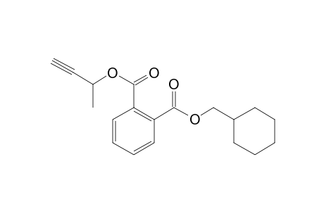 Phthalic acid, but-3-yn-2-yl cyclohexylmethyl ester