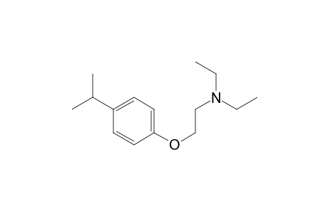 Ethanamine, N,N-diethyl-2-[4-(1-methylethyl)phenoxy]-