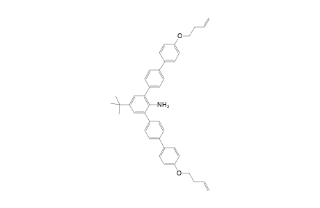 2,6-bis{4'-[(3''-Butenyl)oxy]biphenyl}-4-(t-butyl)-aniline