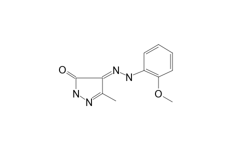 4-o-Methoxyphenylhydrazono-3-methyl-2-pyrazolin-5-one