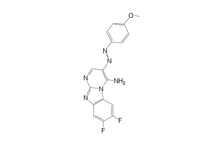 7,8-Difluoro-3-((4-methoxyphenyl)diazenyl)benzo[4,5]imidazo[1,2-a]pyrimidin-4-amine