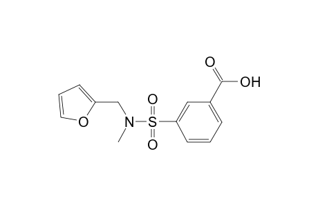 3-(Furan-2-ylmethyl-methyl-sulfamoyl)-benzoic acid