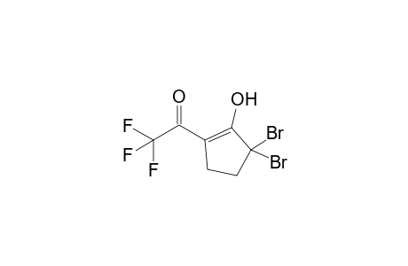 5,5-DIBROMO-2-TRIFLUOROACETYL-CYCLOPENTANONE