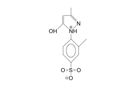 Benzenesulfonic acid, 4-(4,5-dihydro-3-methyl-5-oxo-1H-pyrazol-1-yl)-3-methyl-