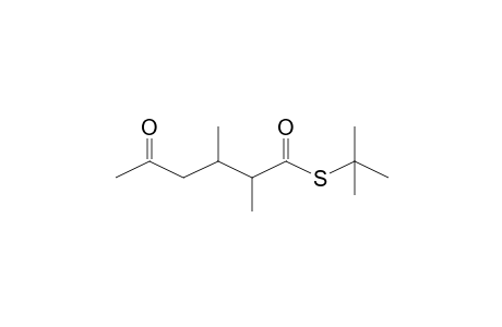 2,3-Dimethyl-5-oxohexanethioic acid S-tert-butyl ester