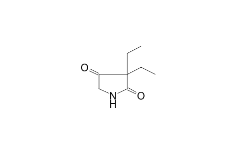 3,3-Diethyl-pyrrolidine-2,4-dione