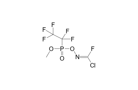 (FLUOROCHLOROFORMIMINO)METHYLPENTAFLUOROETHYLPHOSPHONATE