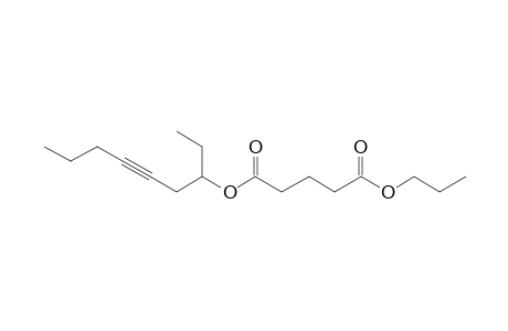 Glutaric acid, non-5-yn-3-yl propyl ester